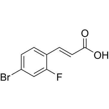 3-(4-Bromo-2-fluorophenyl)-2-propenoic acid|CS-W010258