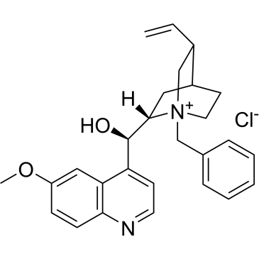 (2S,4S,5R)-1-Benzyl-2-((R)-hydroxy(6-methoxyquinolin-4-yl)methyl)-5-vinylquinuclidin-1-ium chloride|CS-W011581
