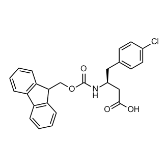 (S)-3-((((9H-Fluoren-9-yl)methoxy)carbonyl)amino)-4-(4-chlorophenyl)butanoic acid|CS-W011614