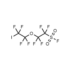 1,1,2,2-Tetrafluoro-2-(1,1,2,2-tetrafluoro-2-iodoethoxy)ethanesulfonyl fluoride|CS-W011639