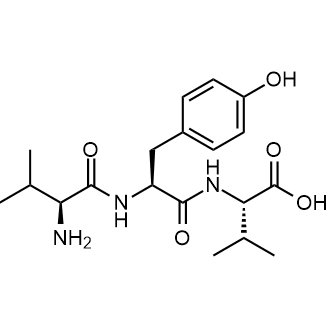 (S)-2-((S)-2-((S)-2-Amino-3-methylbutanamido)-3-(4-hydroxyphenyl)propanamido)-3-methylbutanoic acid|CS-W011766