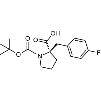 (R)-1-(tert-Butoxycarbonyl)-2-(4-fluorobenzyl)pyrrolidine-2-carboxylic acid|CS-W011991