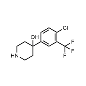 4-(4-Chloro-3-(trifluoromethyl)phenyl)piperidin-4-ol|CS-W012280