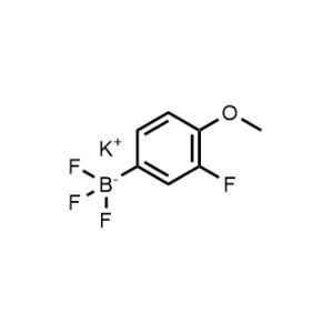 Potassium trifluoro(3-fluoro-4-methoxyphenyl)borate|CS-W012943