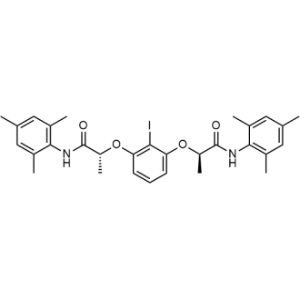 (2R,2'R)-2,2'-((2-Iodo-1,3-phenylene)bis(oxy))bis(N-mesitylpropanamide)|CS-W013796
