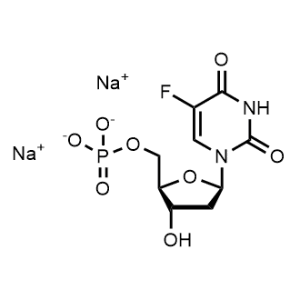 Sodium ((2R,3S,5R)-5-(5-fluoro-2,4-dioxo-3,4-dihydropyrimidin-1(2H)-yl)-3-hydroxytetrahydrofuran-2-yl)methyl phosphate|CS-W013887
