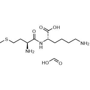 (S)-6-Amino-2-((S)-2-amino-4-(methylthio)butanamido)hexanoic acid compound with formic acid 1:1|CS-W014516