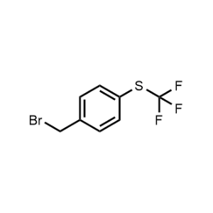 (4-(Bromomethyl)phenyl)(trifluoromethyl)sulfane|CS-W014582