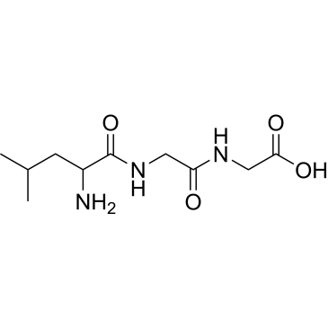 2-(2-(2-Amino-4-methylpentanamido)acetamido)acetic acid|CS-W014639