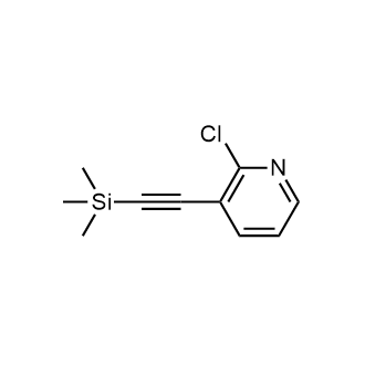 2-Chloro-3-((trimethylsilyl)ethynyl)pyridine|CS-W015133
