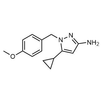 5-Cyclopropyl-1-(4-methoxybenzyl)-1H-pyrazol-3-amine|CS-W018386