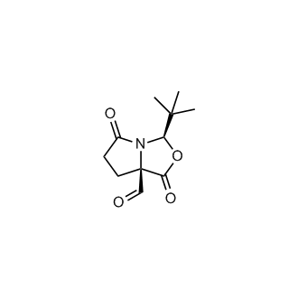 (3R,7aR)-3-(tert-butyl)-1,5-dioxohexahydropyrrolo[1,2-c]oxazole-7a-carbaldehyde|CS-W018464