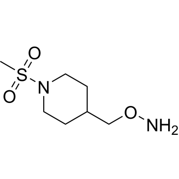 O-[(1-methylsulfonylpiperidin-4-yl)methyl]hydroxylamine|CS-W020138