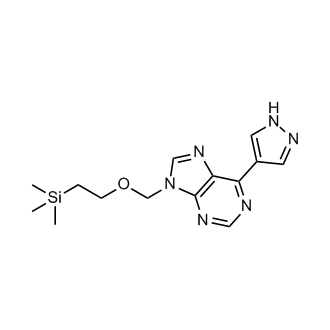 6-(1H-Pyrazol-4-yl)-9-((2-(trimethylsilyl)ethoxy)methyl)-9H-purine|CS-W020437
