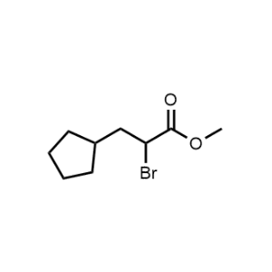 methyl 2-bromo-3-cyclopentylpropanoate|CS-W020470