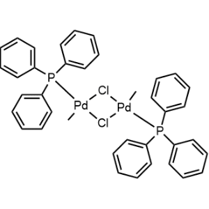 Di-μ-chlorodimethylbis(triphenylphosphine)dipalladium|CS-W020767
