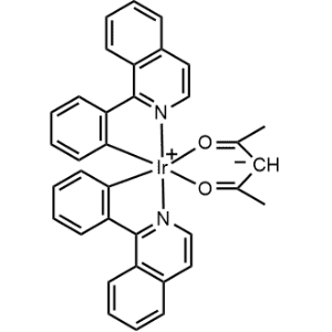 Bis[2-(1-isoquinolinyl-N)phenyl-C](2,4-pentanedionato-O2,O4)iridium(III)|CS-W020847