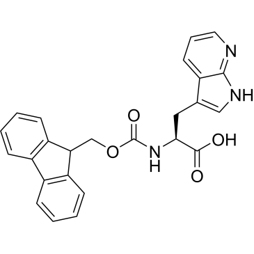 (S)-2-((((9H-Fluoren-9-yl)methoxy)carbonyl)amino)-3-(1H-pyrrolo[2,3-b]pyridin-3-yl)propanoic acid|CS-W021155