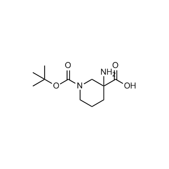 3-Amino-1-(tert-butoxycarbonyl)piperidine-3-carboxylic acid|CS-W021828