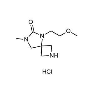 5-(2-Methoxyethyl)-7-methyl-2,5,7-triazaspiro[3.4]octan-6-one hydrochloride|CS-WAA0006